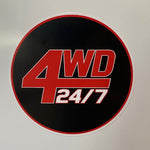 Product image for 4WD 24/7 Bumper Sticker