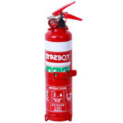 Firebox Fire Extinguisher 1Kg Dry Chemical Powder Abe - FB10ABE - Bundle Item