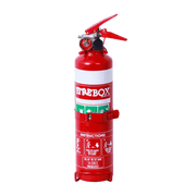 Firebox Fire Extinguisher 1Kg Dry Chemical Powder Abe - FB10ABE - Bundle Item 1