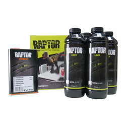 Deal product image for Raptor Tough Protective Coating 4 Bottle Kit - White 3.8L - RLW/S4
