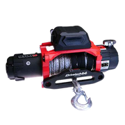 Drivetech 4x4 Winch-Dual Speed-9500lbs - DT-D9500SR - Bundle Item