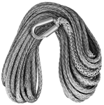 Product image for Drivetech 4x4 Grey Winch Rop 9mm x 26M - DT-DWR926S