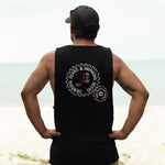 Product image for Muscle Top Graphic Print Grinding Gears Black