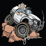 Product image for Crew Tee Graphic Print Kids D-MAX Black