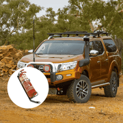 Kap Industries Fire Extinguisher Bracket to suit Navara D40 - KI-NAV-D40-NP300 - Bundle Item