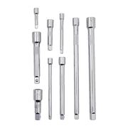 Mechpro Blue Extension Bar Set 1/4In, 3/8In & 1/2In Drive 9pc - MPBE102K