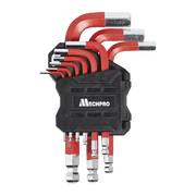 Mechpro Blue Hex Key Small Arm Set SAE 9pc - MPBHK103K