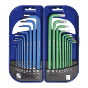 Mechpro Blue Torx Key Long Arm Set 18pc - MPBHK110K