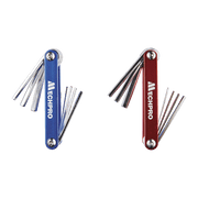 Mechpro Blue Fold Up Hex Keys Set 2pc - MPBHK111K