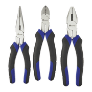 Mechpro Blue Pliers Set 200mm 3pc - MPBP106K