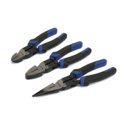 Mechpro Blue High Leverage Pliers Set 3pc - MPBP108K