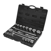 Mechpro Blue Socket Set Metric 3/4In Drive 21pc - MPBSK101K