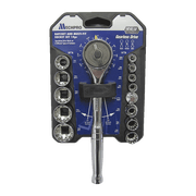 Mechpro Blue Ratchet & Multi-Fit Socket Set 24pc - MPBSK107K