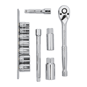 Mechpro Blue Socket & Tune Up Set 12pc - MPBSK111K