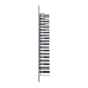 Mechpro Blue Socket Rail Set Metric 1/2In Drive 10pc - MPBSK118K