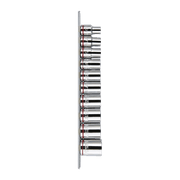 Mechpro Blue Socket Rail Set SAE 1/2In Drive 10pc - MPBSK119K