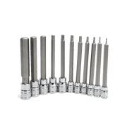 Mechpro Blue Socket Rail Hex Key Extra Long Set 11pc - MPBSK146K