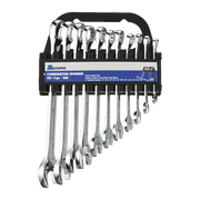 Mechpro Blue Combination Spanner Set SAE 11pc - MPBSP103K