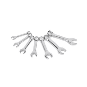 Mechpro Blue Stubby Combination Spanner Set Metric 7pc MPBSP116K - MPBSP116K
