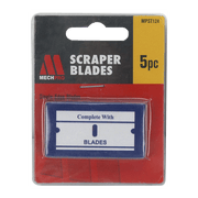 Mechpro Blue Blade Scraper Metal 5pc MPST124 - MPST124