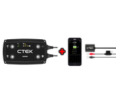 Product image for CTEK 250SE Battery Charger and Bluetooth Battery Sense Bundle