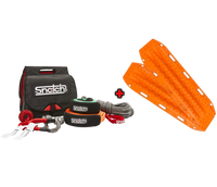 Snatch Recovery Kit and add Maxtrax Series II Orange Bundle