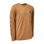 Product image for Long Sleeve Crew Dark Sand