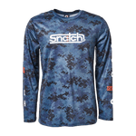Product image for Sublimated Long Sleeve Camo Petrol