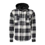 Product image for Flanno With Hood Long Sleeve Black