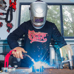 Product image for Long Sleeve Crew Shirt Graphic Print Shed Crew Black