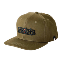 embroidered_snapback_cap_army_green